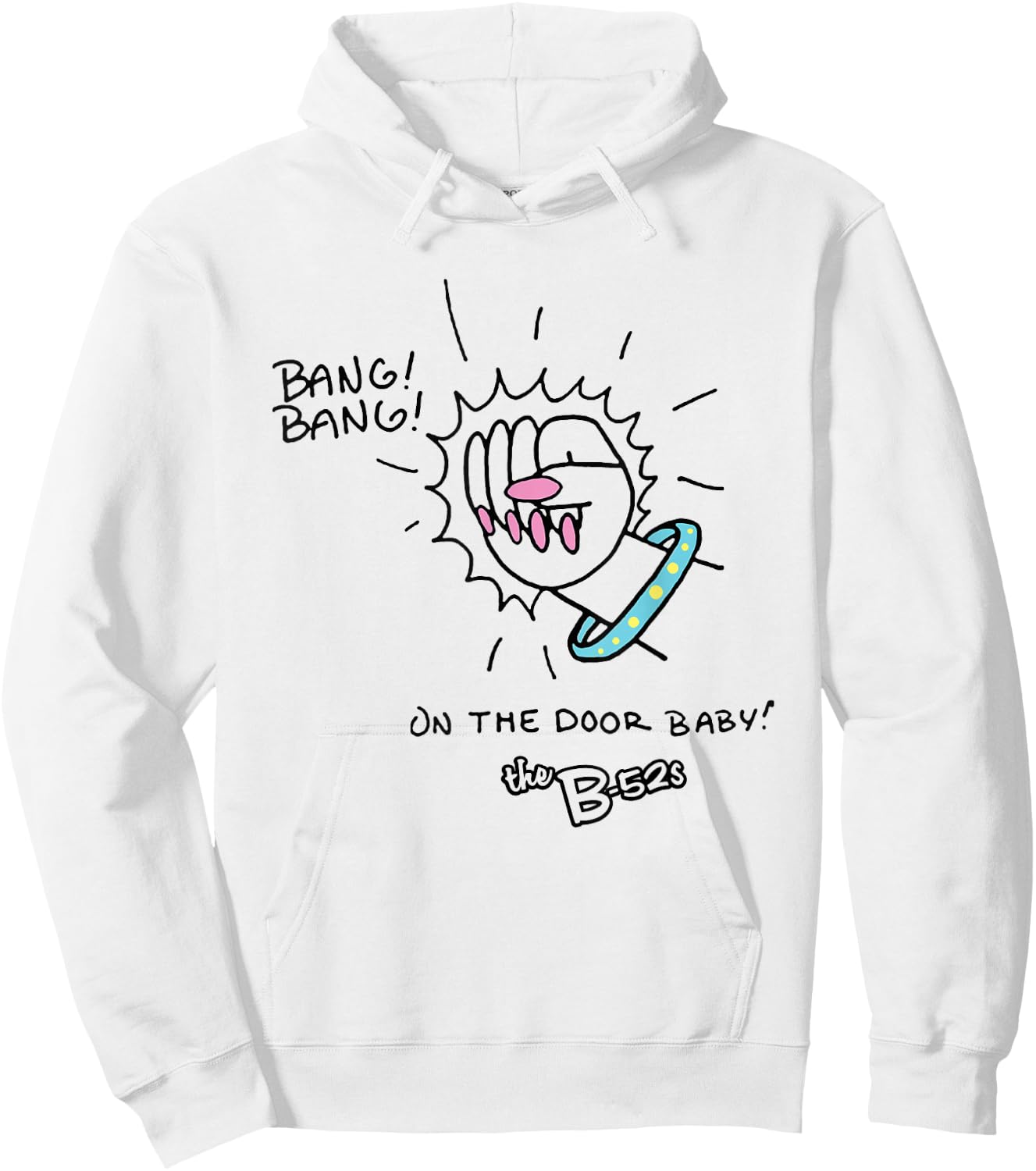 The B-52s - Bang Bang , white, S Hoodie - Hoodie | White