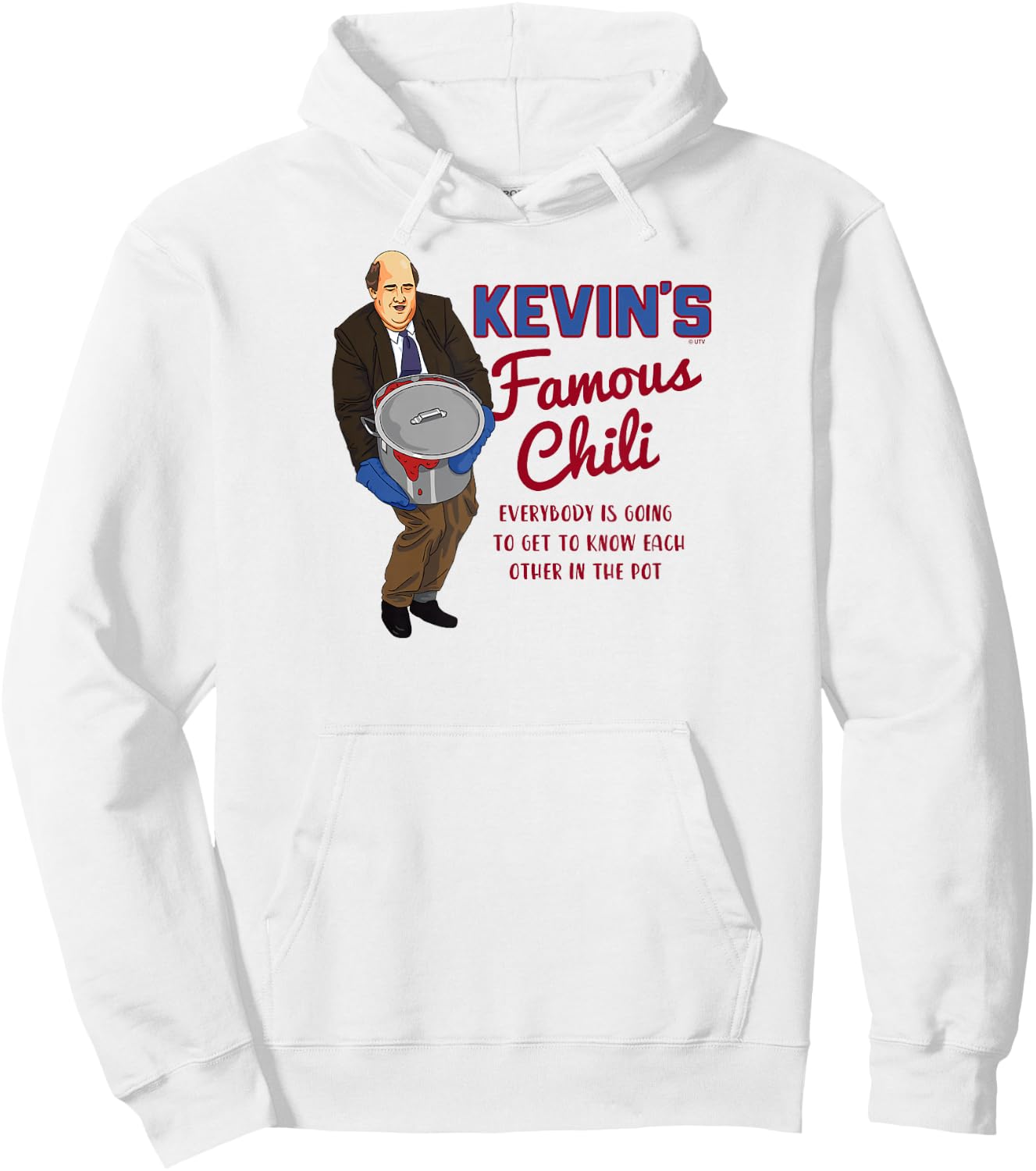 The Office Kevin's Famous Chili Hoodie - Hoodie | White