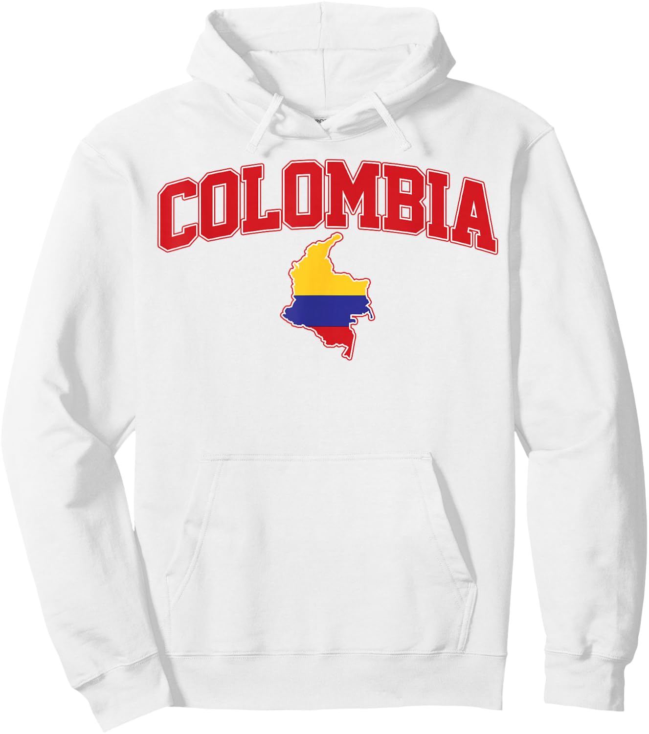 Colombia Country Colombian Flag Women Kids Hoodie - Hoodie | White