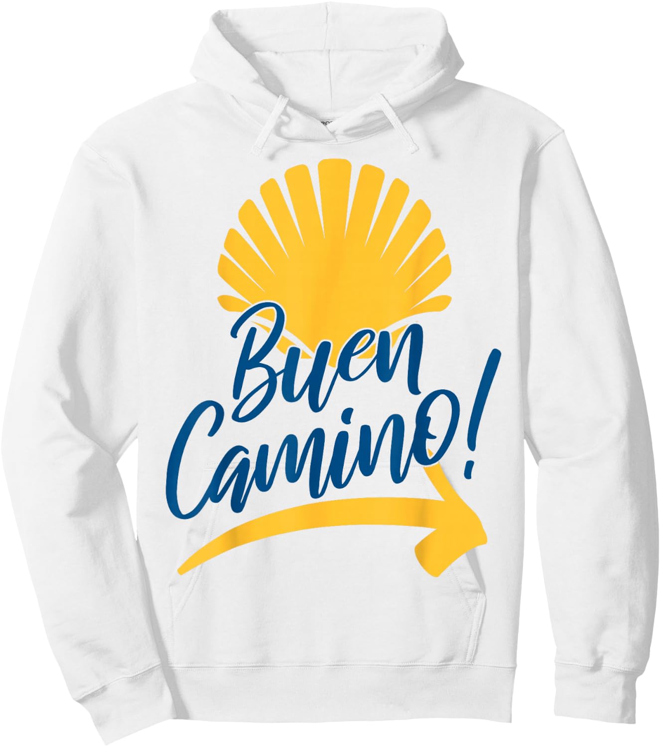 Buen Camino Pilgrimage Camino De Santiago Hiker Hoodie - Hoodie | White