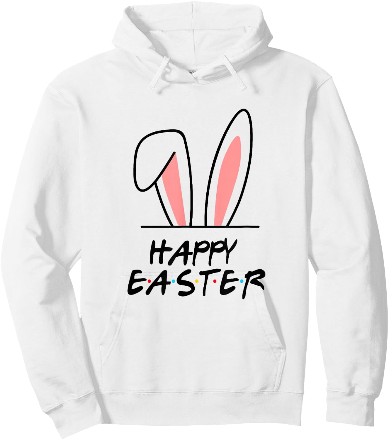 Friends Easter Bunny Funny Shirt Easter Day Friends Cute Hoodie - Hoodie | White