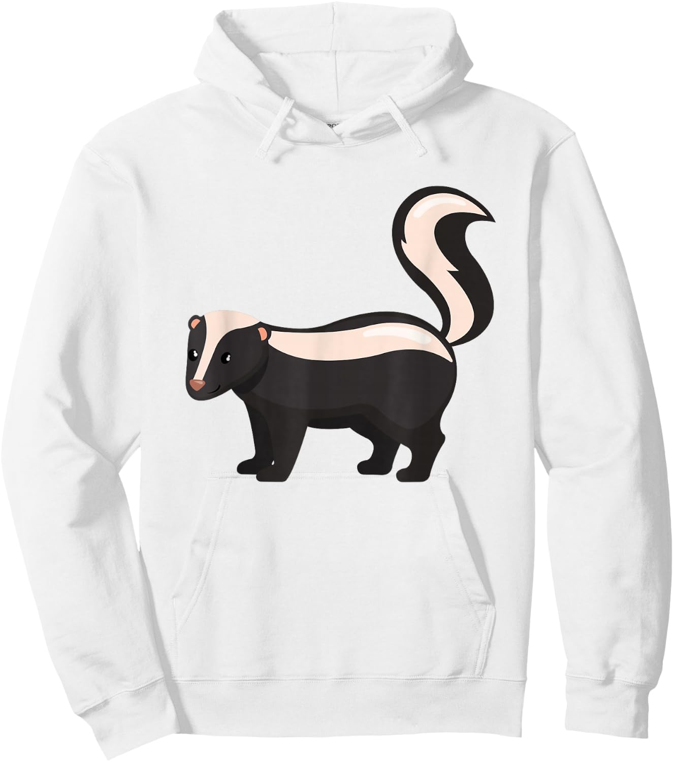 Kids Skunk Shirt For Boys Or Girls | Cute Skunk Gift Hoodie - Hoodie | White