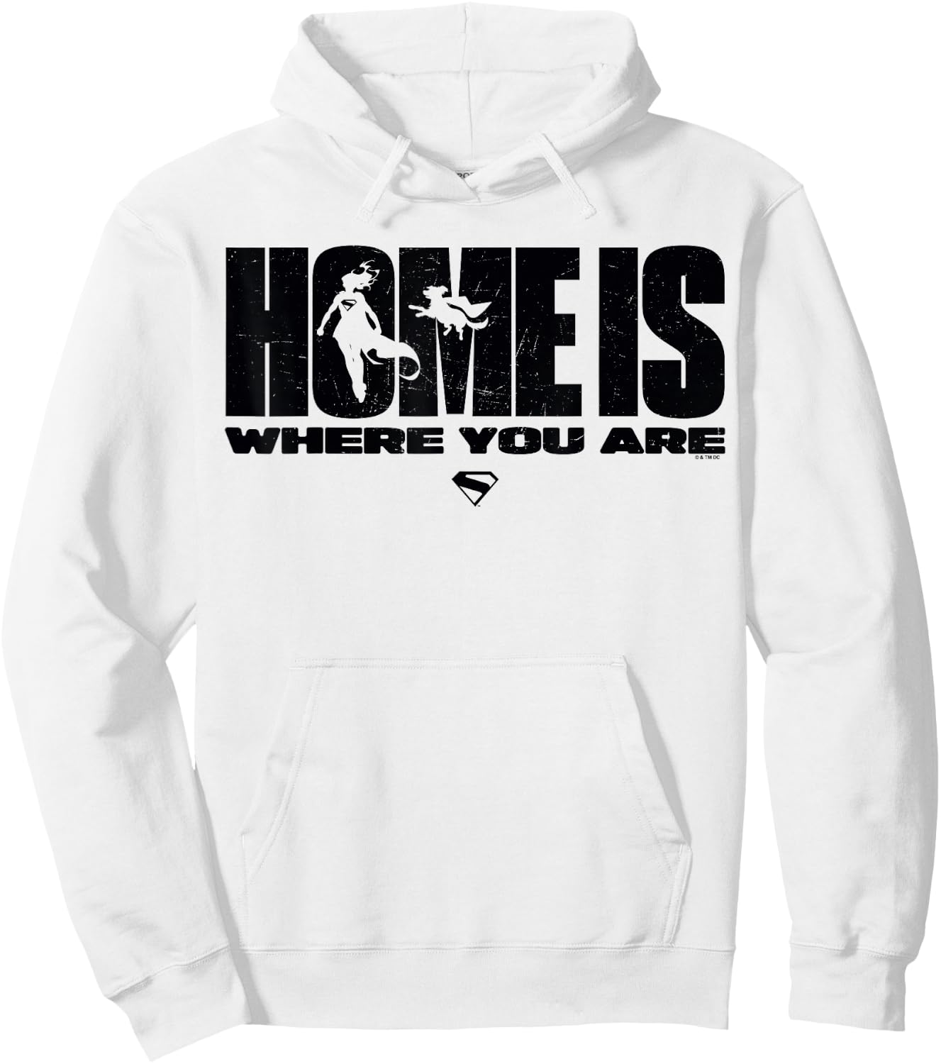 Supergirl (2026) Home is Where You are Kara & Krypto Hoodie - Hoodie | White