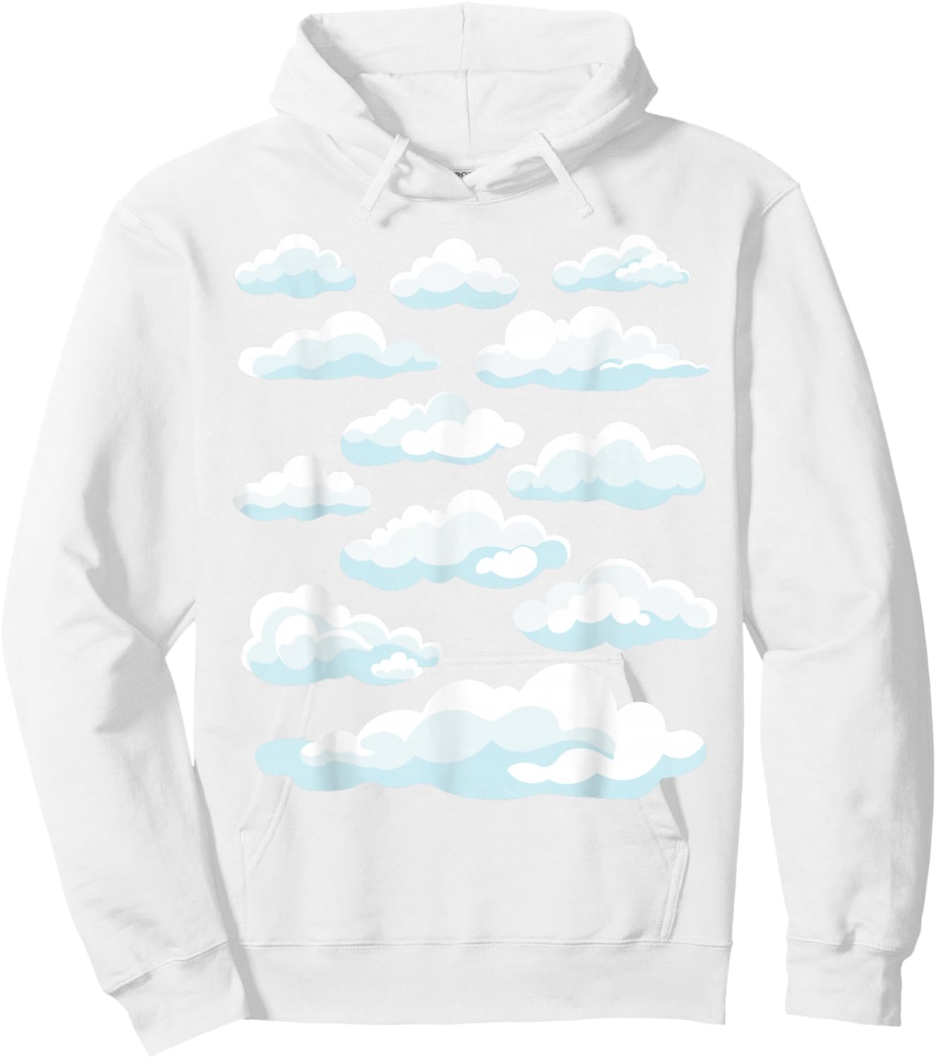 White Clouds Hoodie - Hoodie | White