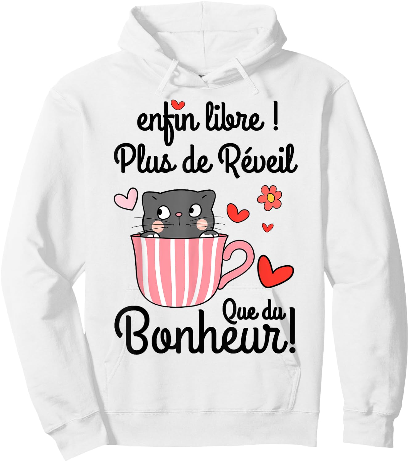 Retired Woman Funny Gift Retirement Hoodie - Hoodie | White