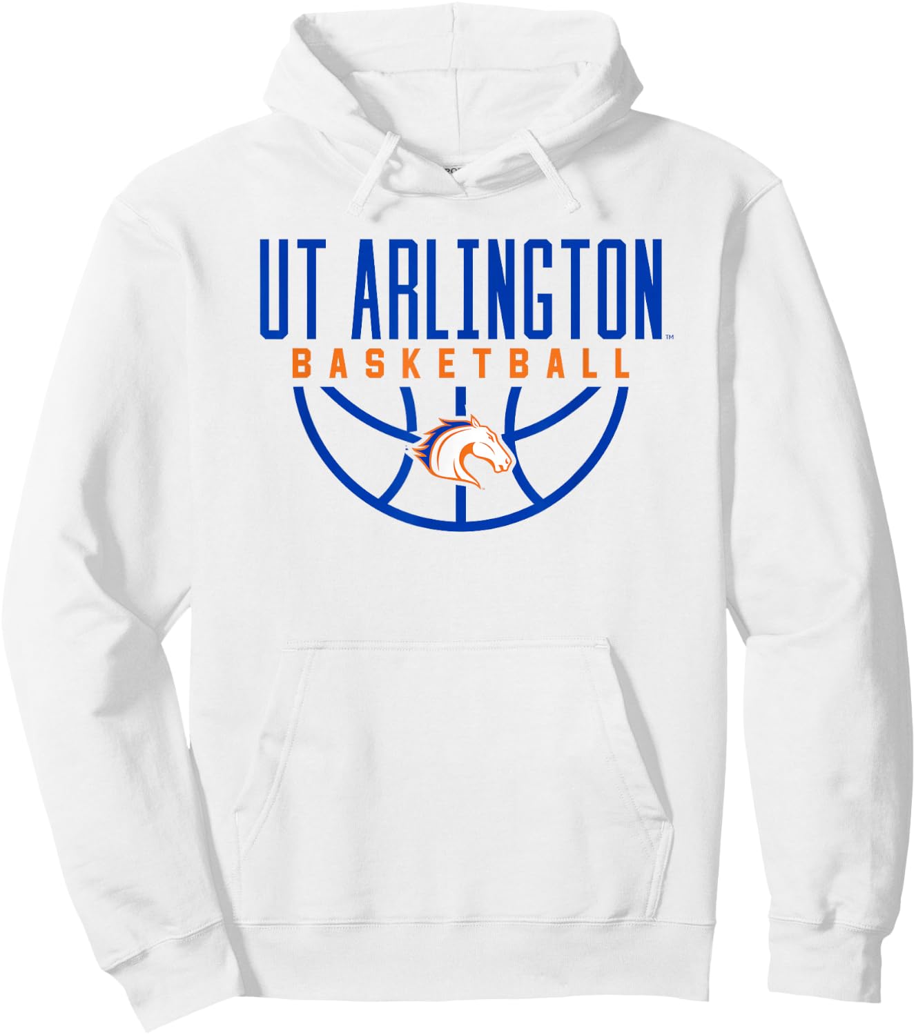University of Texas at Arlington UTA Mavericks Basketball Hoodie - Hoodie | White