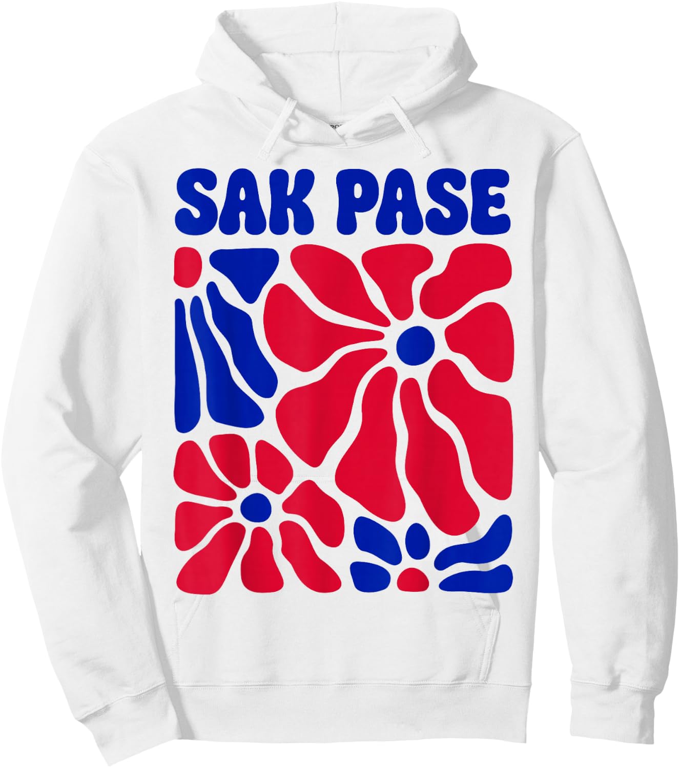 Sak Pase Haitian Floral Boho Flowers Haiti Haitian Girl Hoodie - Hoodie | White