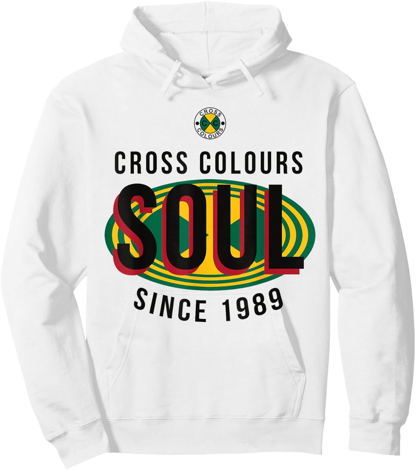 Soul | Retro-Grafik der 1990er Jahre Vintage Hoodie - Hoodie | White