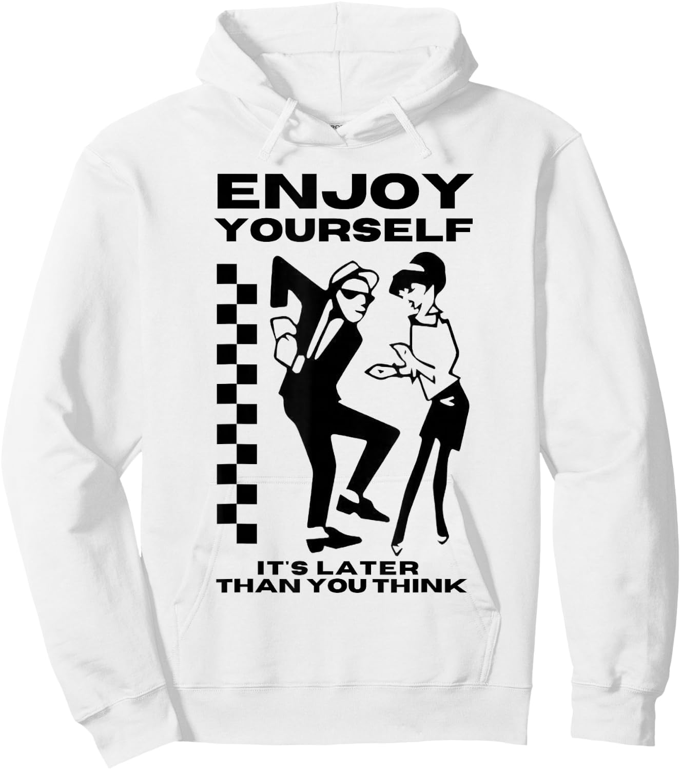 2 Tone Ska Music - Fun , grey, S Hoodie - Hoodie | White
