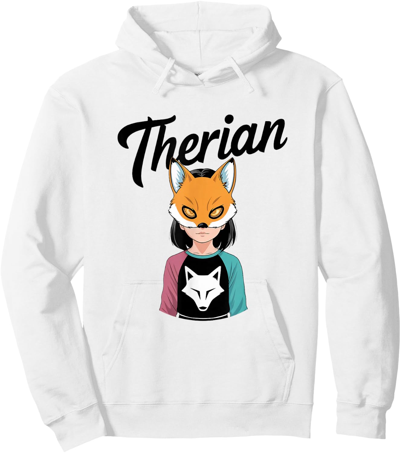 Therian Stuff Therian Equipment, Black, S Hoodie - Hoodie | White