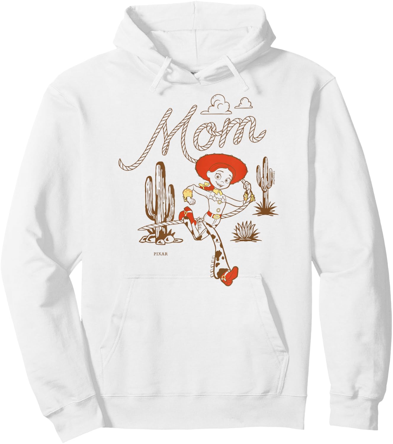 Disney - Toy Story 4 - Western Mom Jessie Running Dessert Hoodie - Hoodie | White