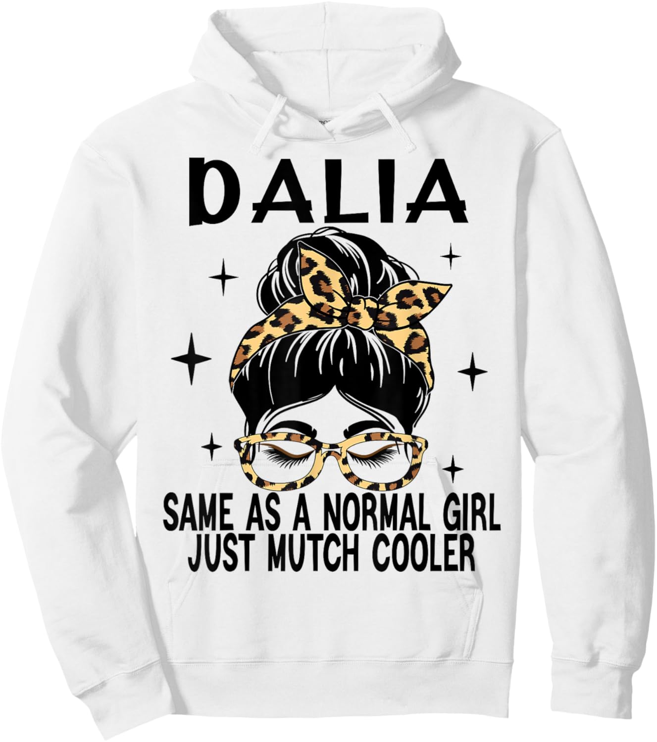 DALIA Costume Cute Definition Personalized Name DALIA Hoodie - Hoodie | White