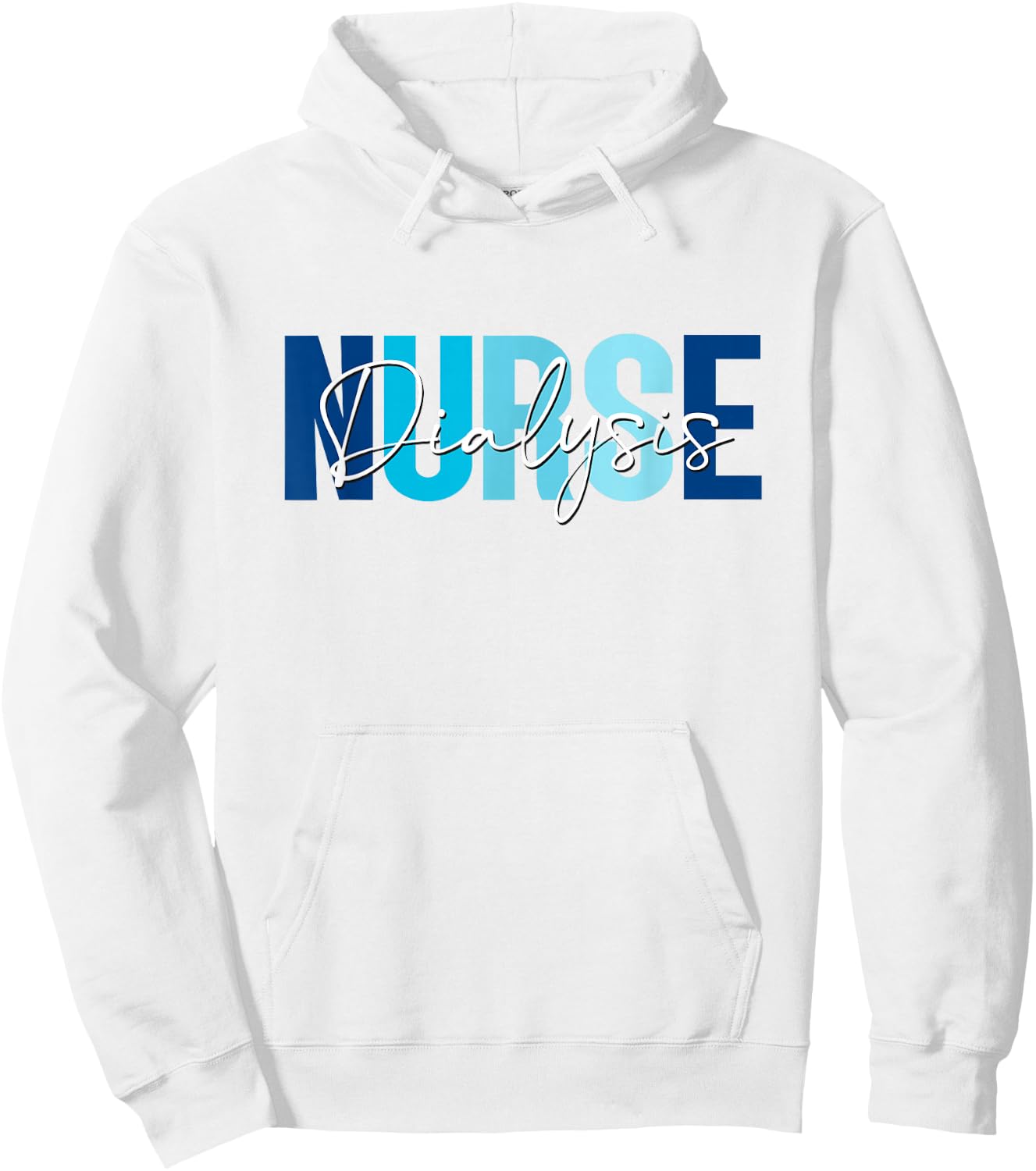 Vintage Dialysis Nurse Nephrology Nursing Day And Nurse Week Hoodie - Hoodie | White