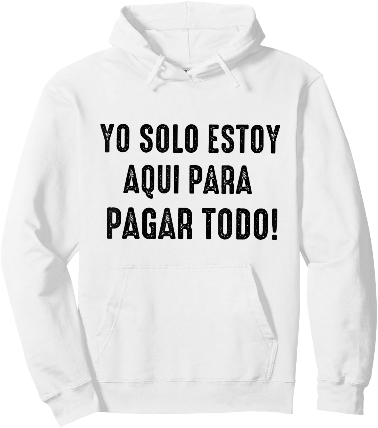 Dia Del Padre Regalo para Papa En Espanol Frase Chistosa Hoodie - Hoodie | White