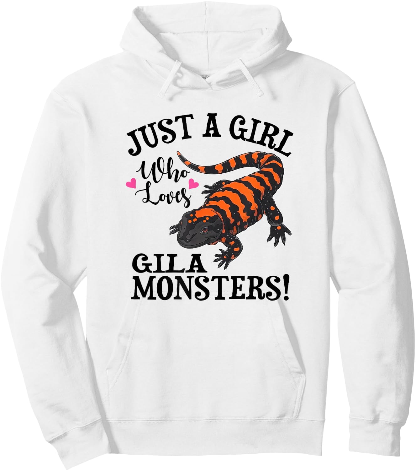 Gila Monster Hoodie - Hoodie | White