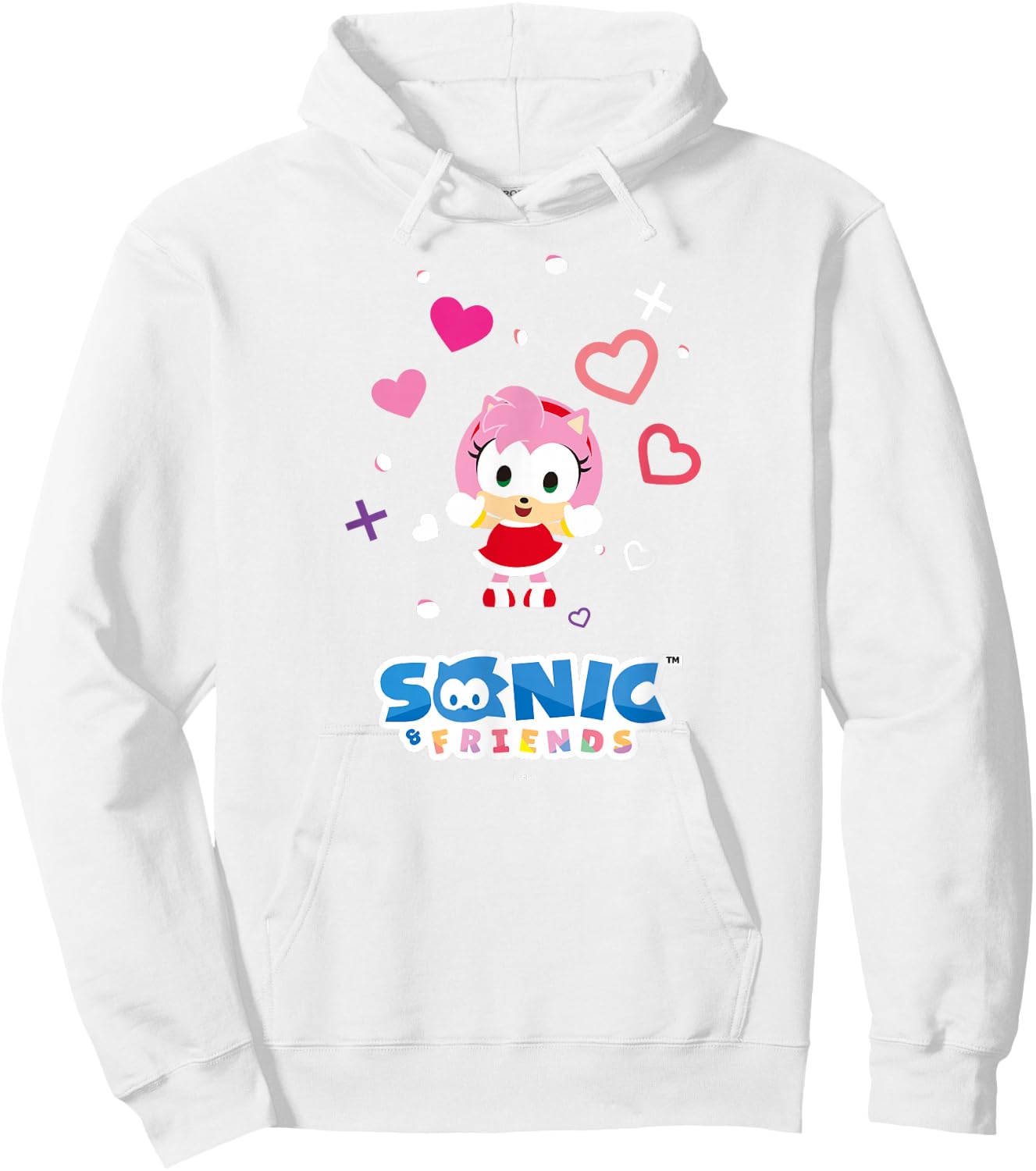 Sonic & Friends Emmy Hoodie - Hoodie | White