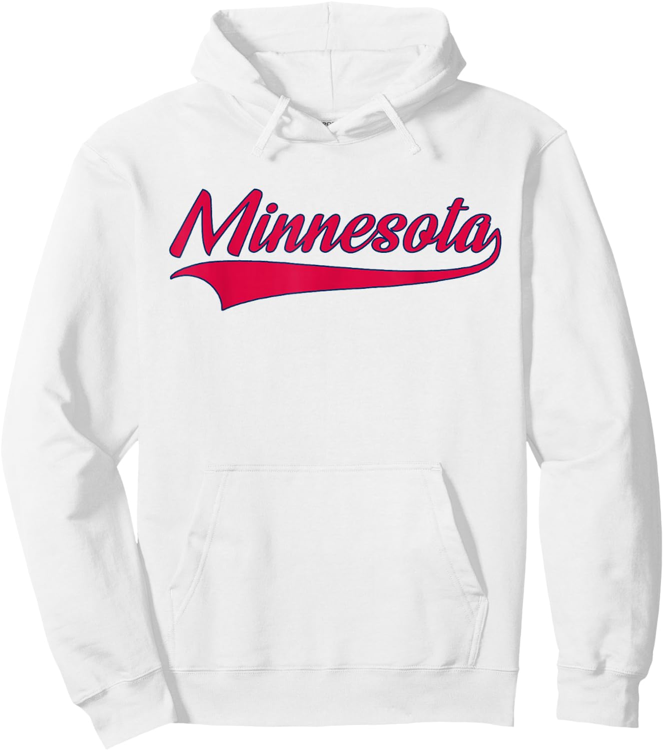 Minnesota - Throwback Design - Classic Hoodie - Hoodie | White
