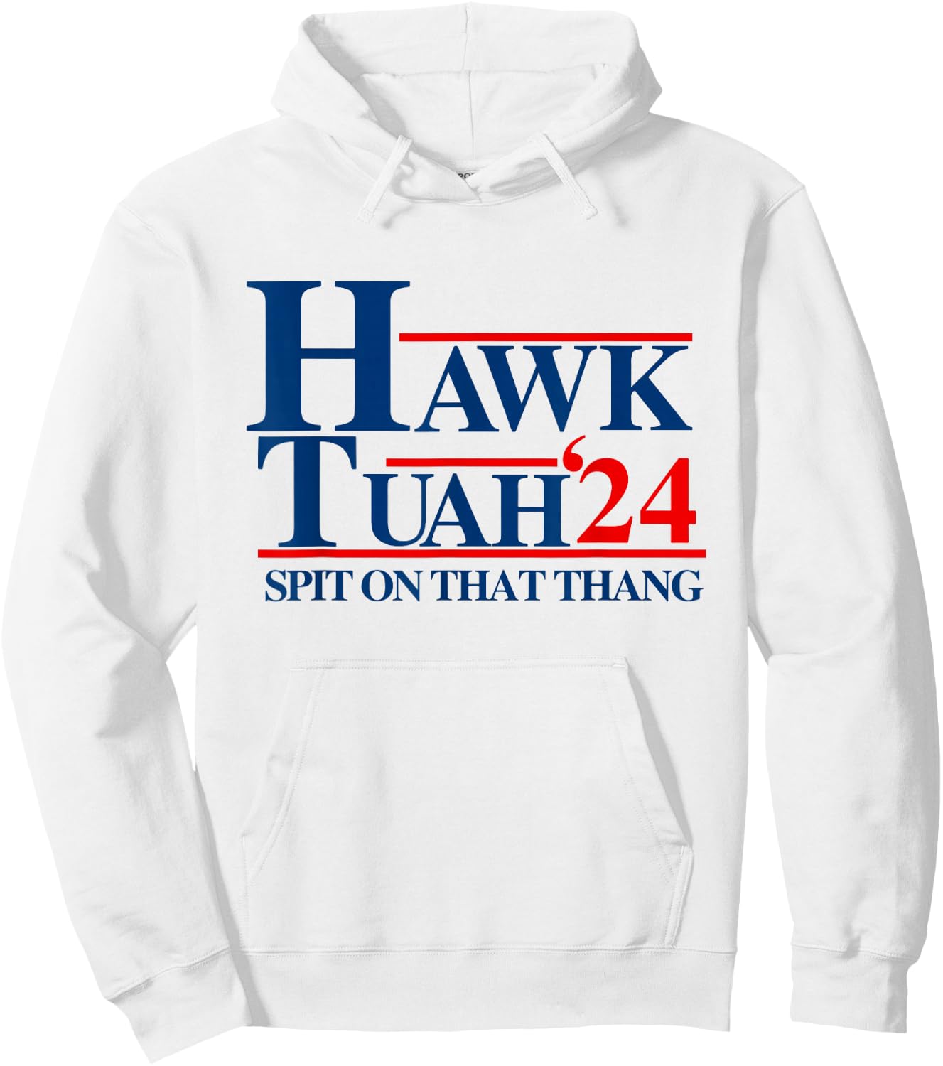 Hawk Tuah Hoodie - Hoodie | White