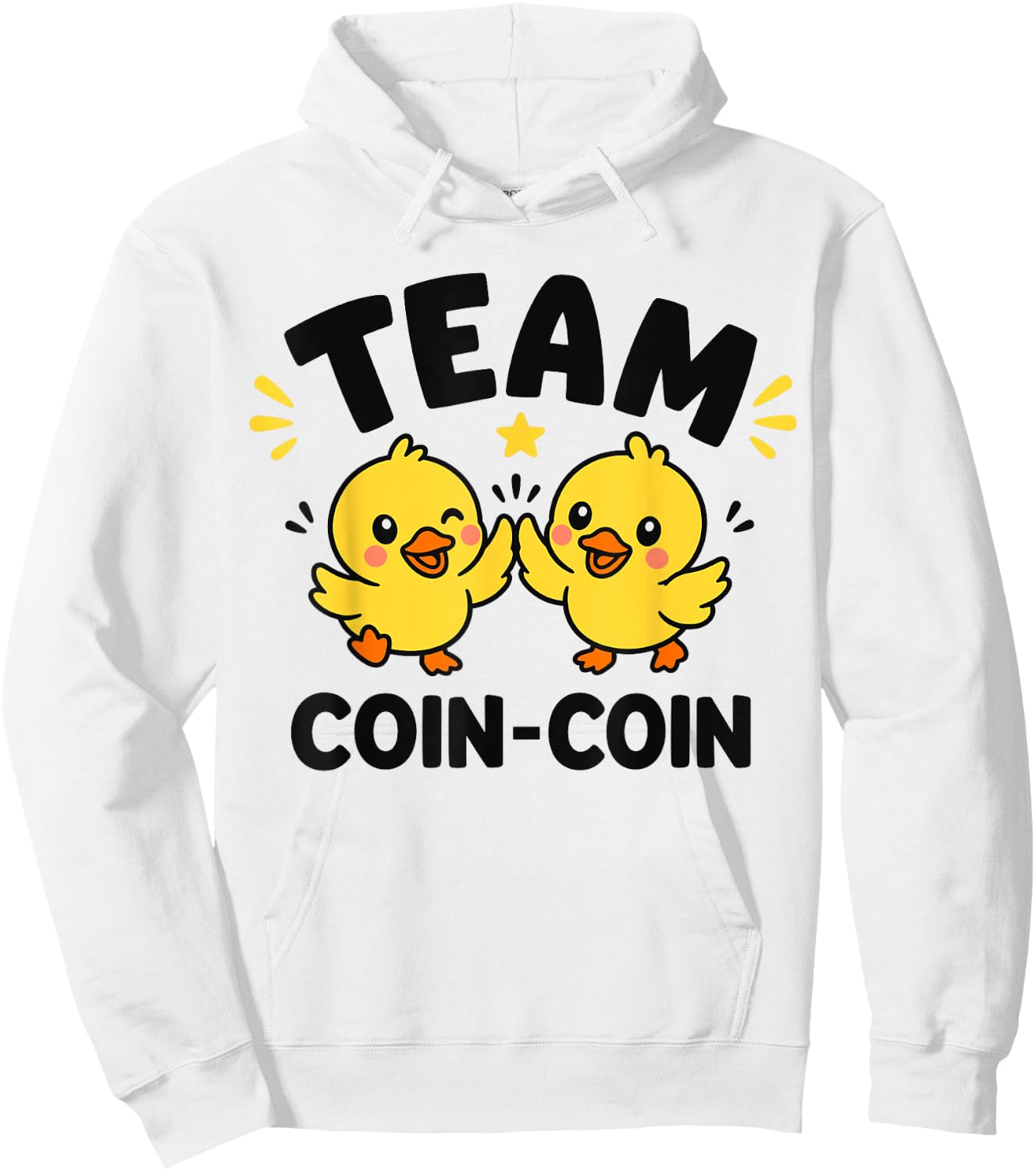 Citation Canard Enfant Humour Canard Team Coin-Coin Hoodie - Hoodie | White