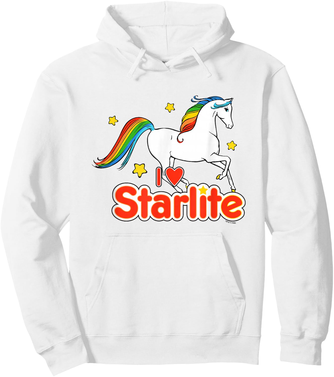 Rainbow Brite I Love Starlite Hoodie - Hoodie | White
