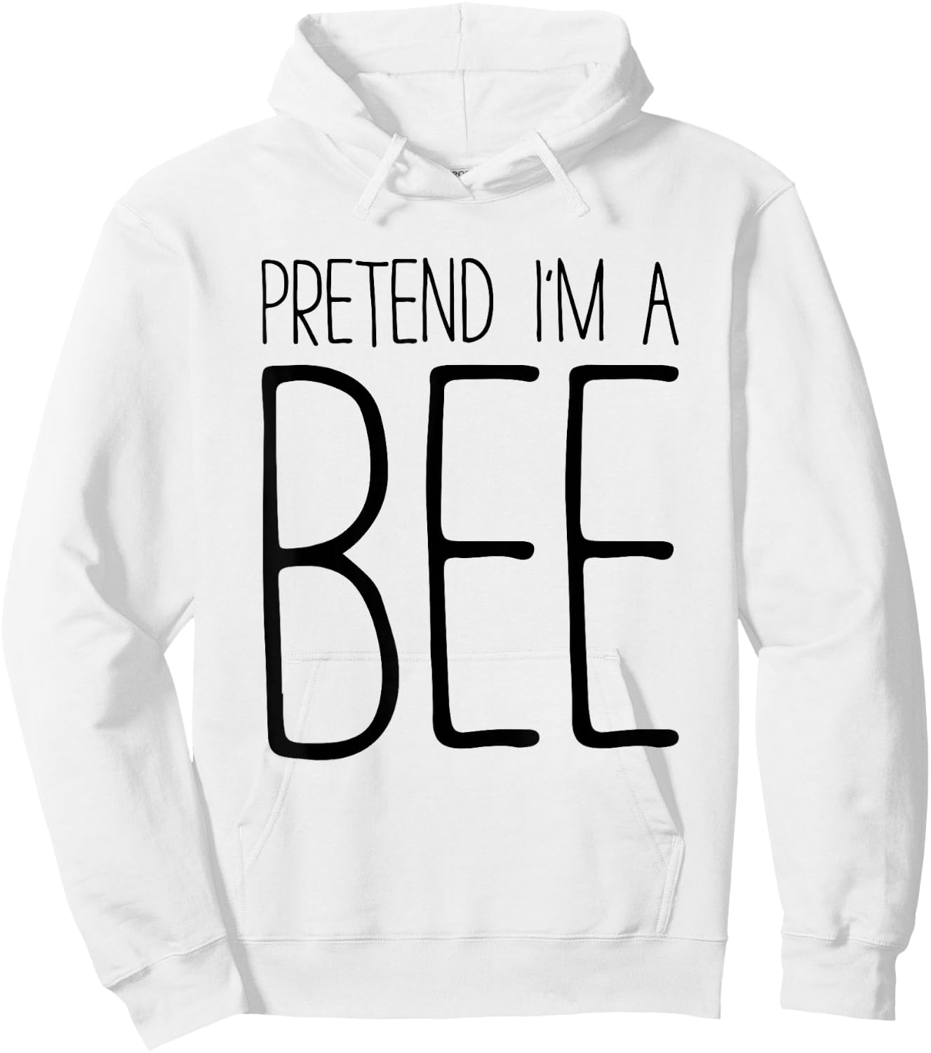 Pretend I'm A Bee Shirt Adult Men Women Kids Costume Hoodie - Hoodie | White