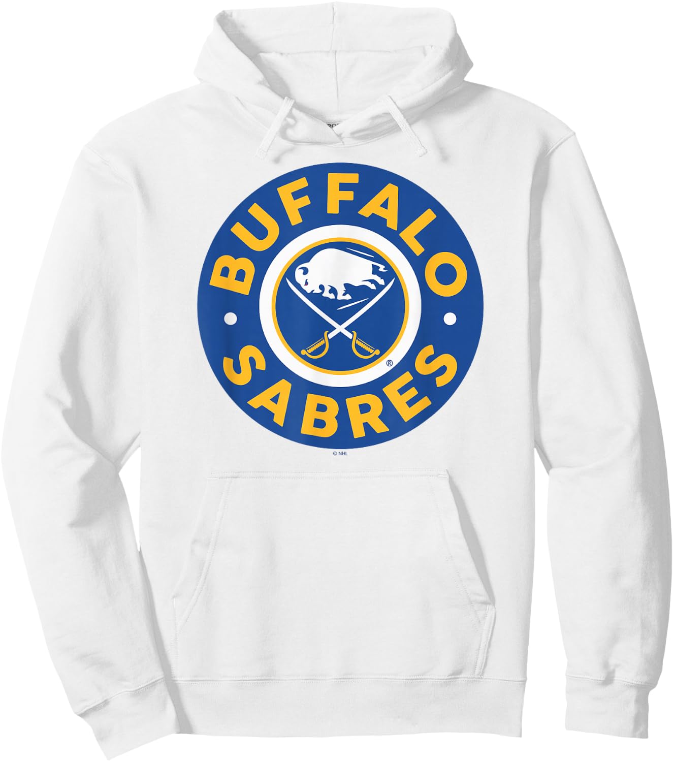 Buffalo Sabres Symbol Gray Officially Licensed Hoodie - Hoodie | White