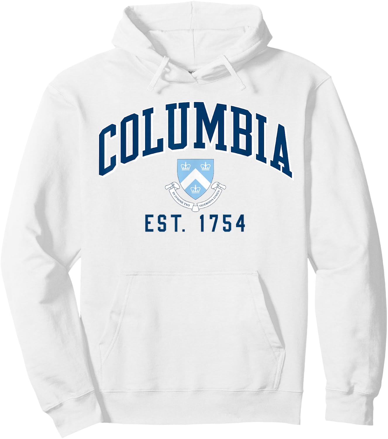 Columbia Classic Arch Crest EST. 1754 Grey | Columbia , grey, S Hoodie - Hoodie | White