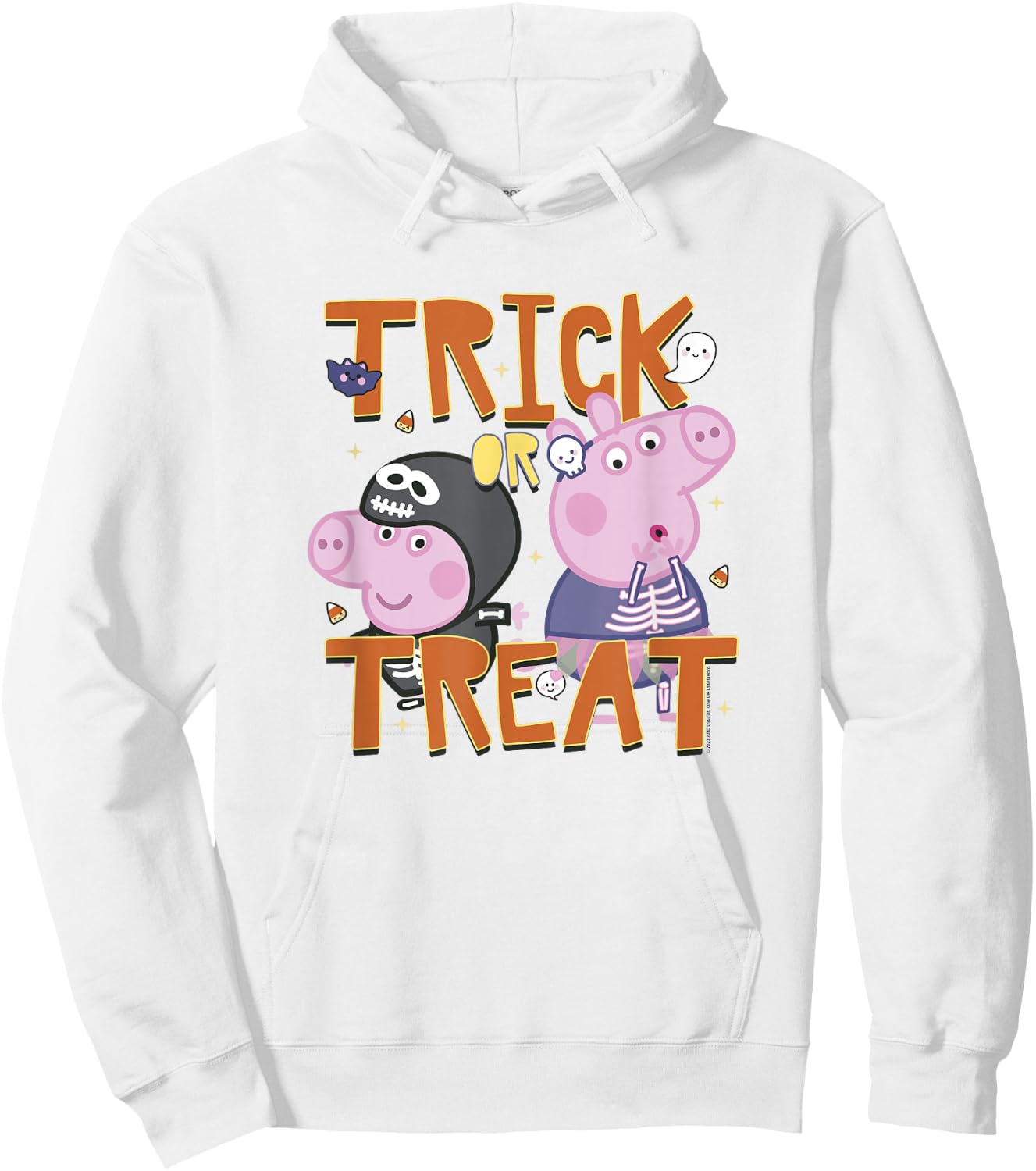 Peppa Pig Halloween Trick-or-Treat Spooky Costume Siblings Hoodie - Hoodie | White