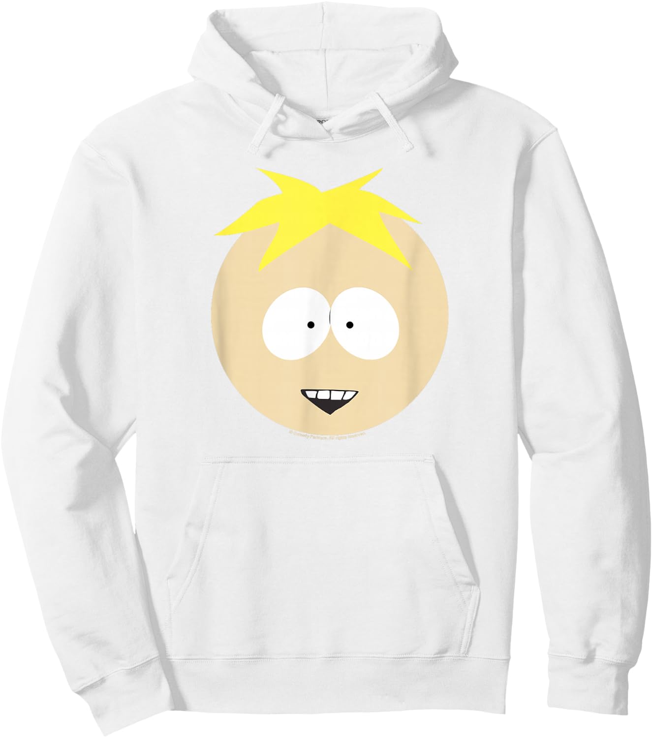 South Park Butters Smile Face Halloween Hoodie - Hoodie | White