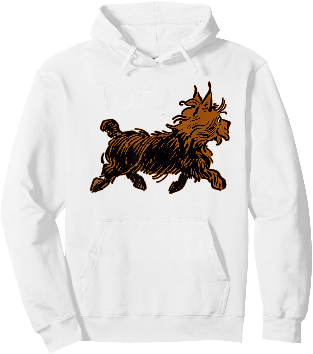Wizard of OZ Dog -Toto Wizard of OZ Dog Hoodie - Hoodie | White