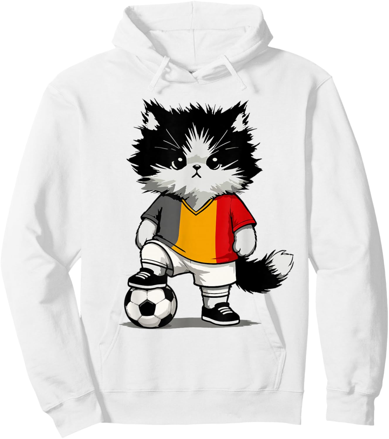 Drapeau Belge Hommes Femmes Enfants Belgique Hoodie - Hoodie | White