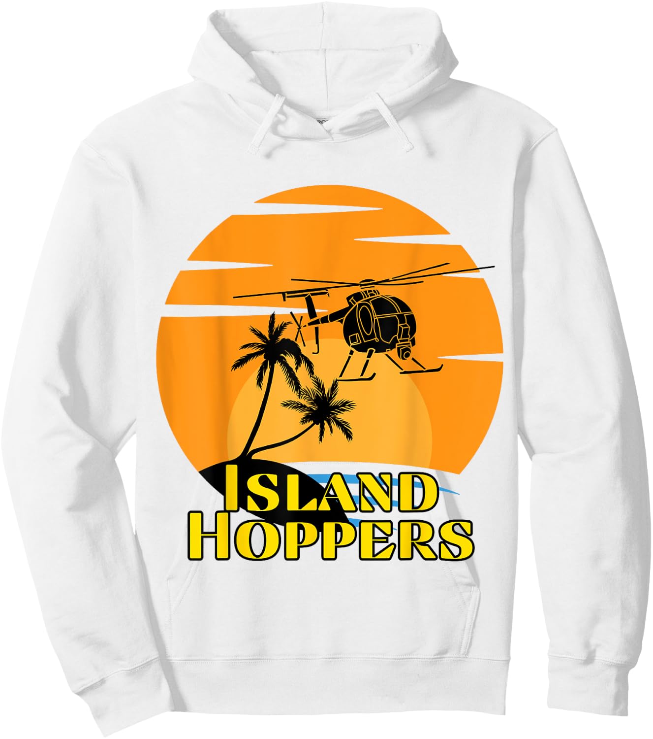 Island Hopper TC Magnum Stofftasche Hoodie - Hoodie | White