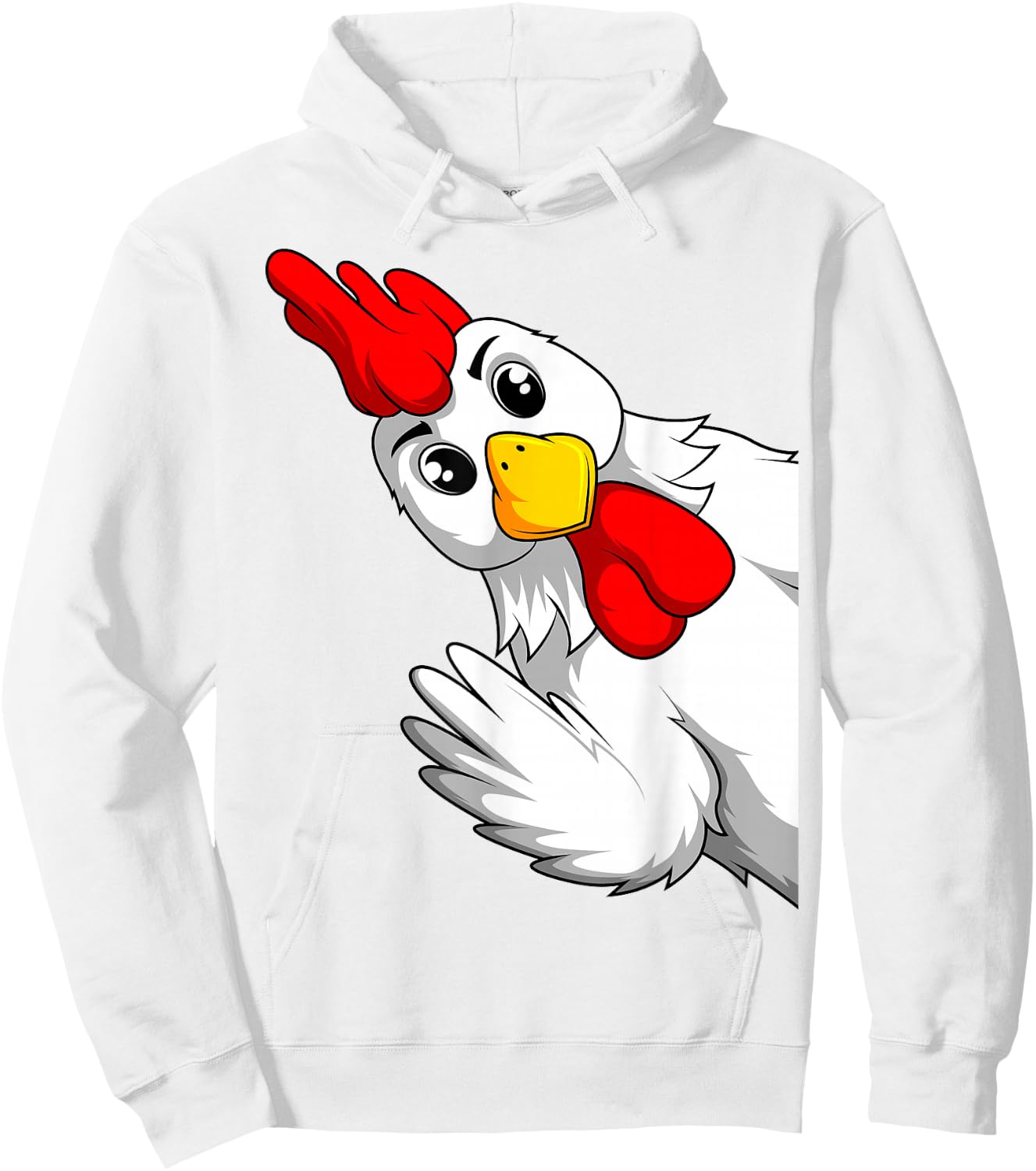 Chicken Farmer, Chicken Children's Boys Girls , White Hoodie - Hoodie | White