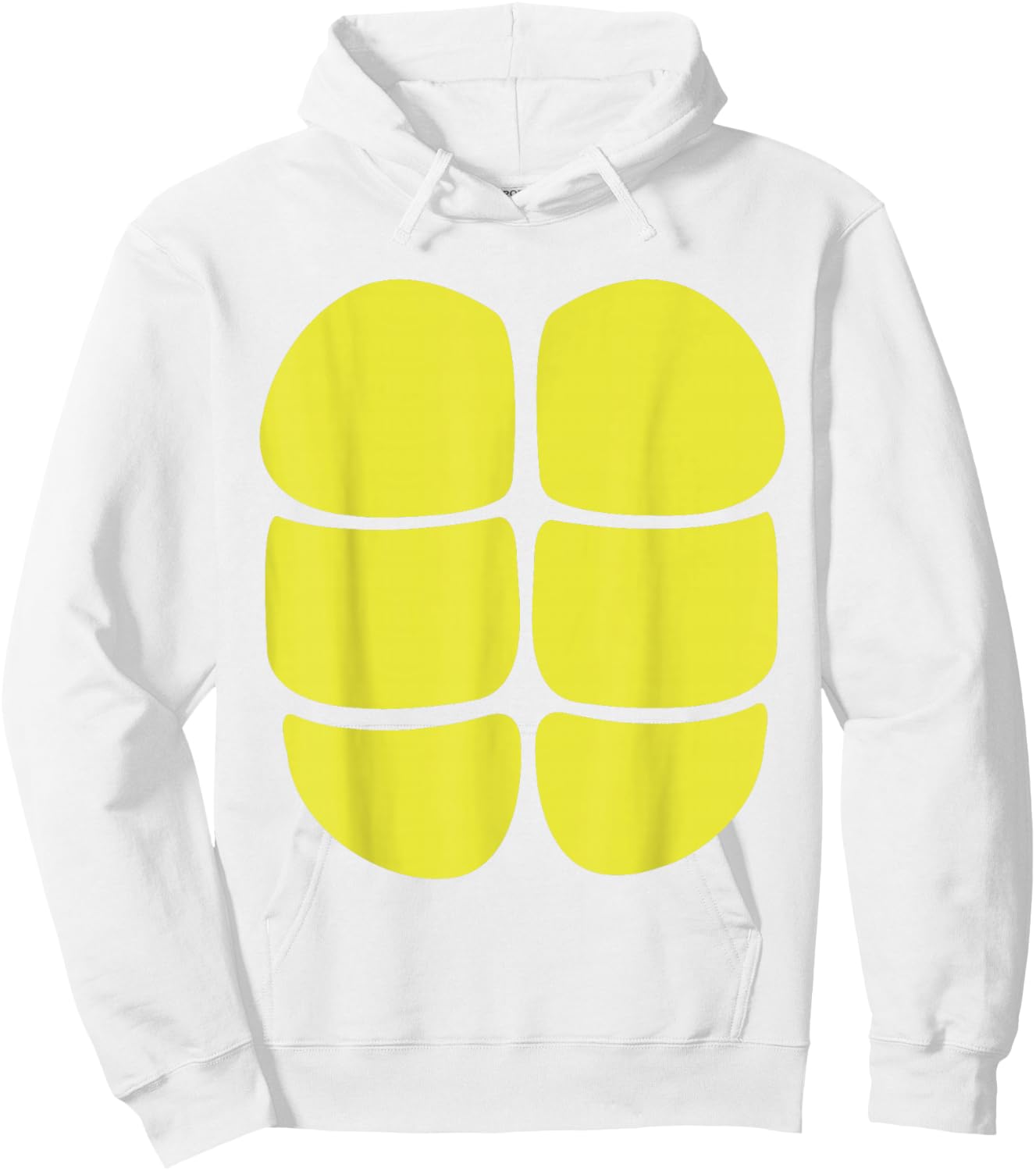 Turtle Costume - Funny Lazy Halloween Costume Hoodie - Hoodie | White