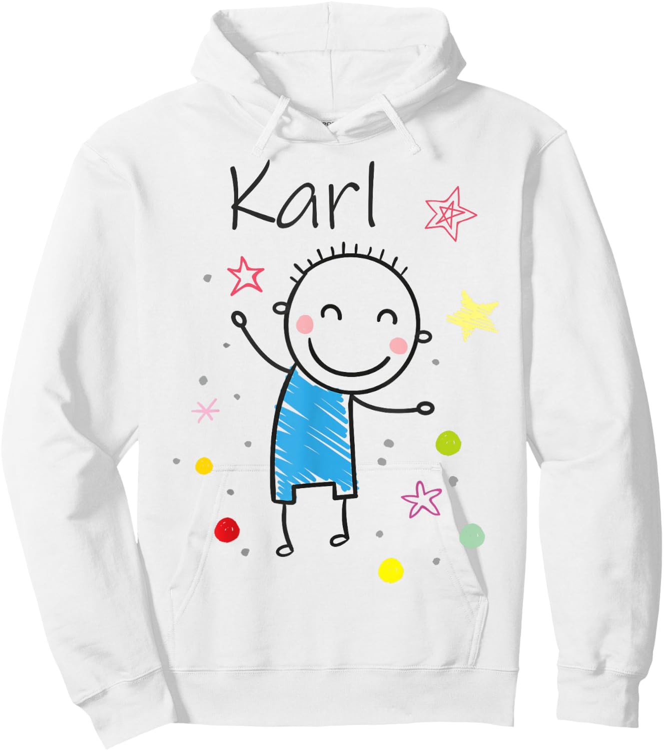 Karl , White Hoodie - Hoodie | White