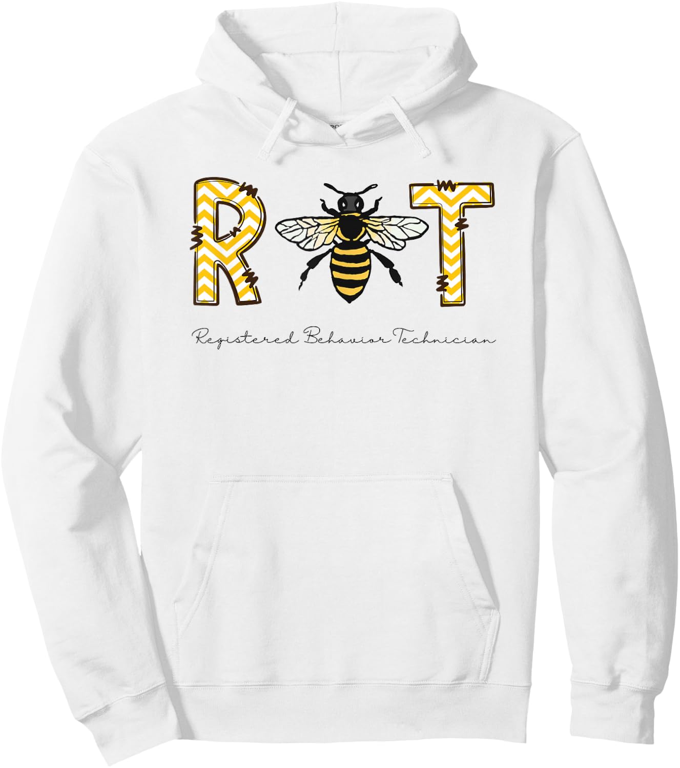 RBT Registered Behavior Technician - for RBT & ABA Therapist Hoodie - Hoodie | White