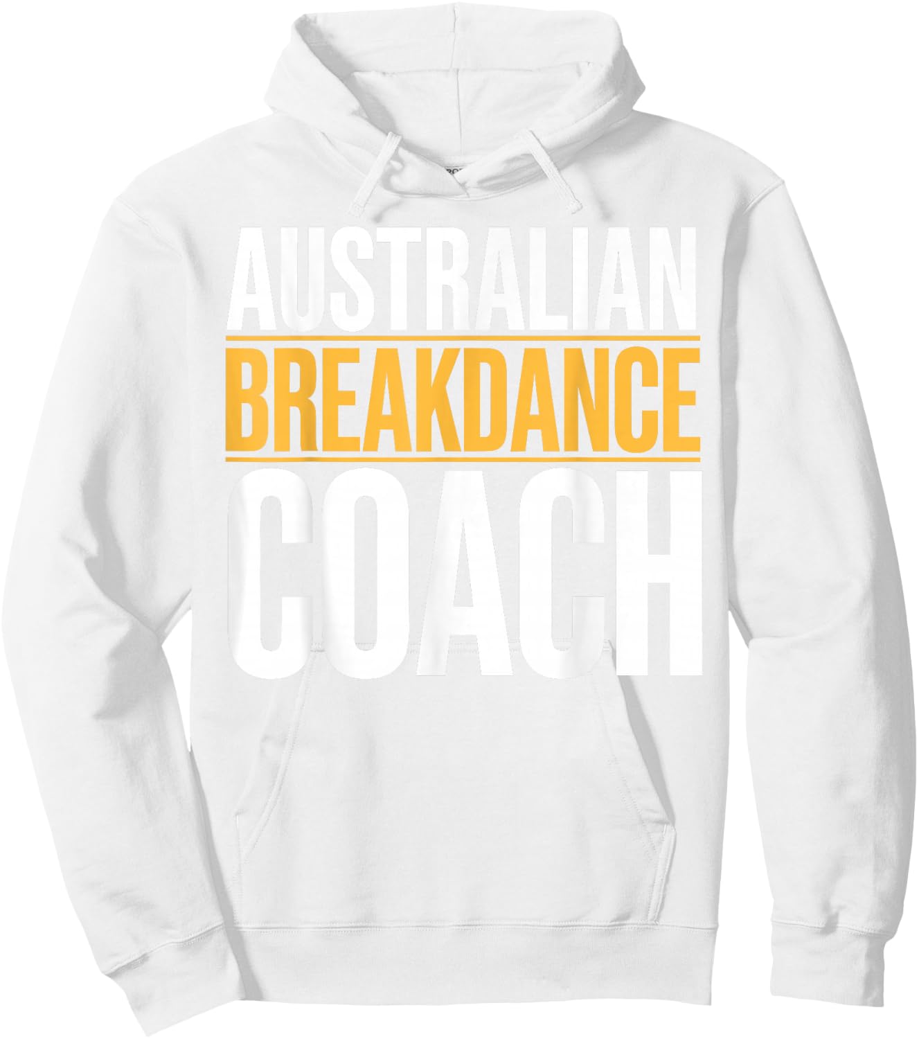 Australian Breakdancing Outfit Kids Break Dancer Matching Hoodie - Hoodie | White