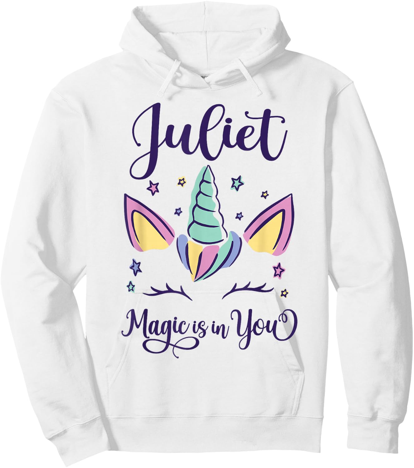 First Name Juliet Personalized Juliet Hoodie - Hoodie | White