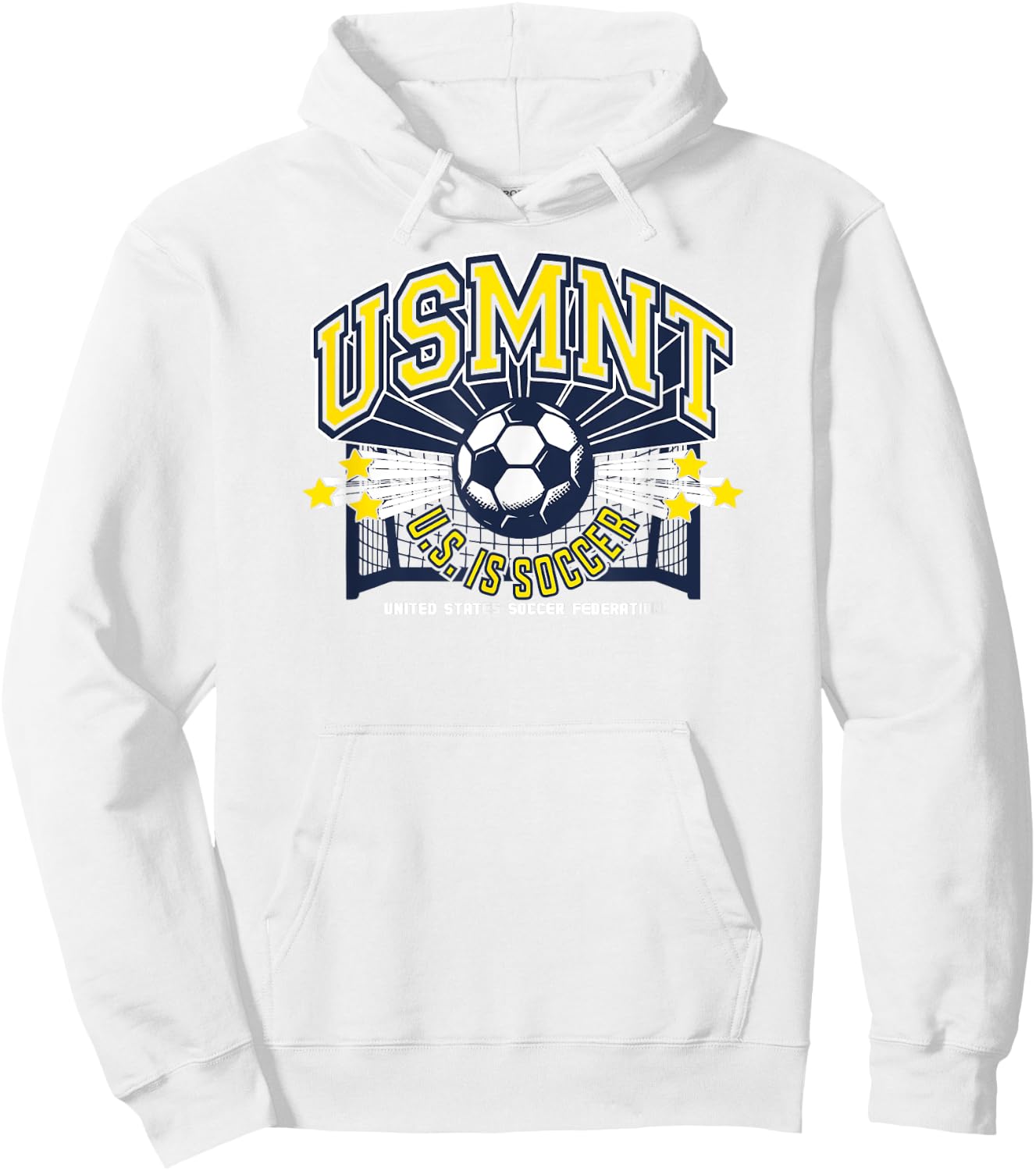 United States Men's Soccer Team USMNT Officially Licensed Hoodie - Hoodie | White