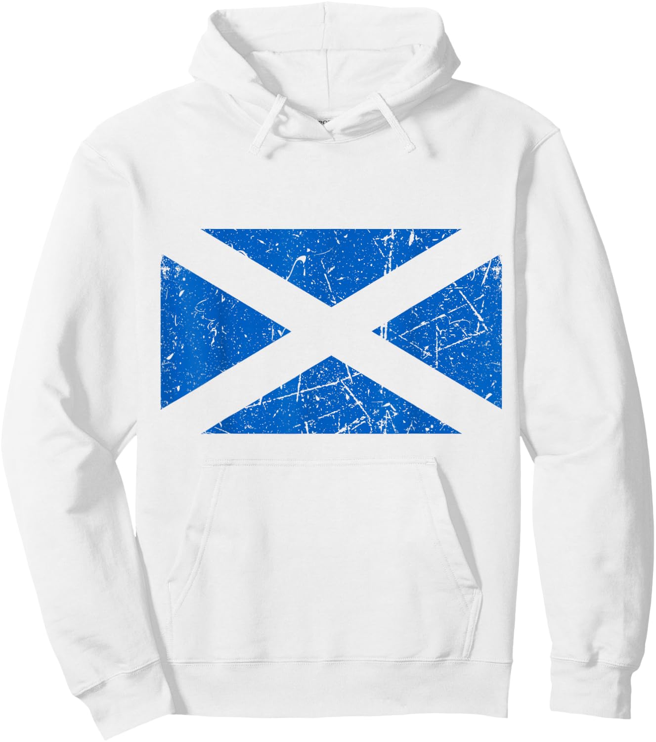 Scotland Flag Proud Scottish Fans Supporters Hoodie - Hoodie | White