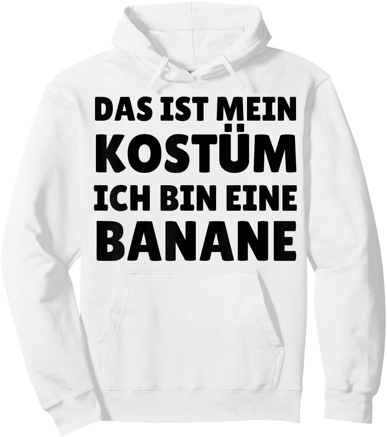 Funny Banana Costume Carnival Halloween Banana Hoodie - Hoodie | White