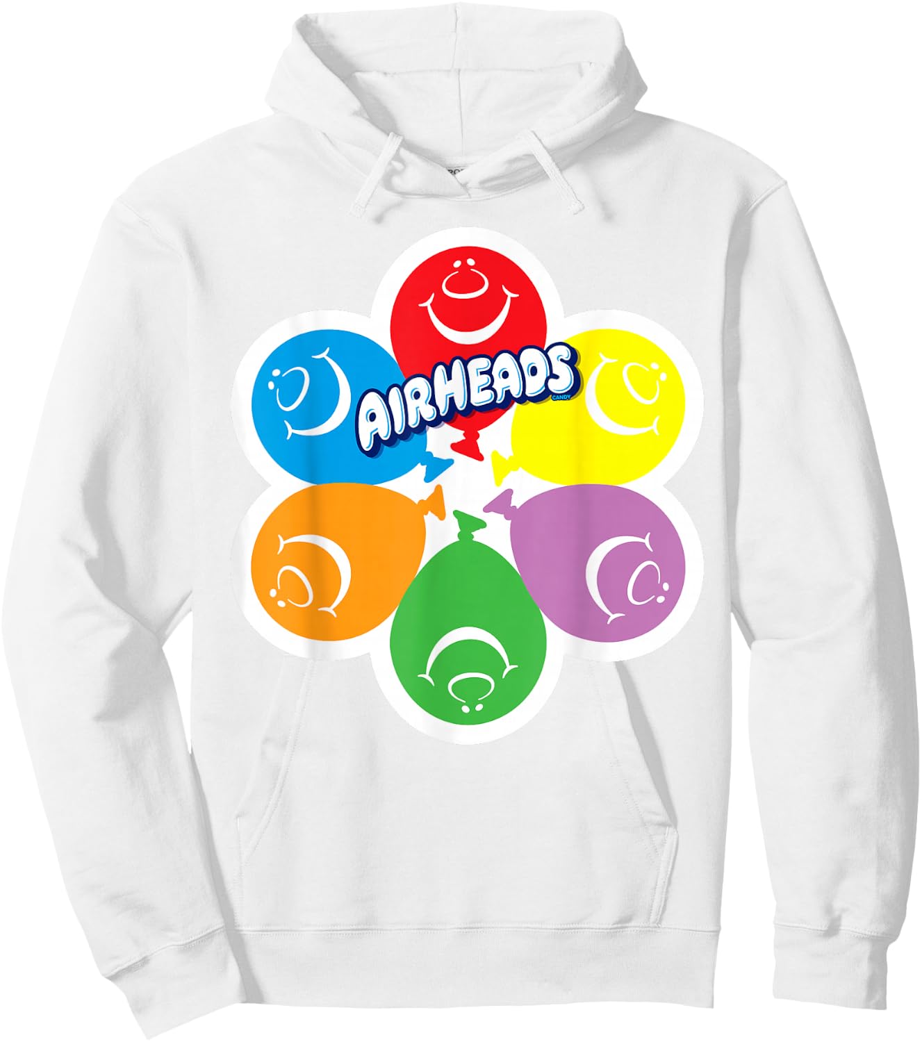 Airheads Colorful Hoodie - Hoodie | White