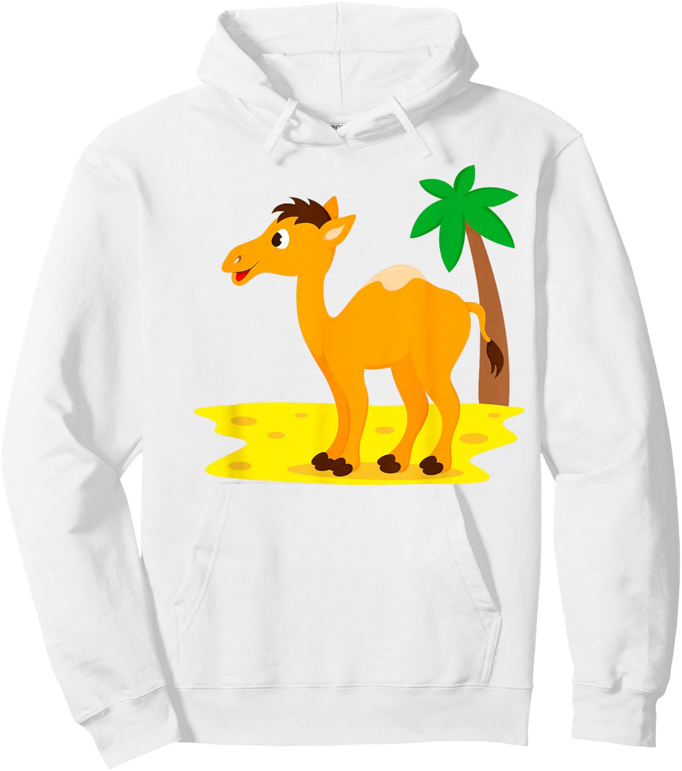 Baby Camel Baby Boys Girls Kids Toddler Camels Hoodie - Hoodie | White