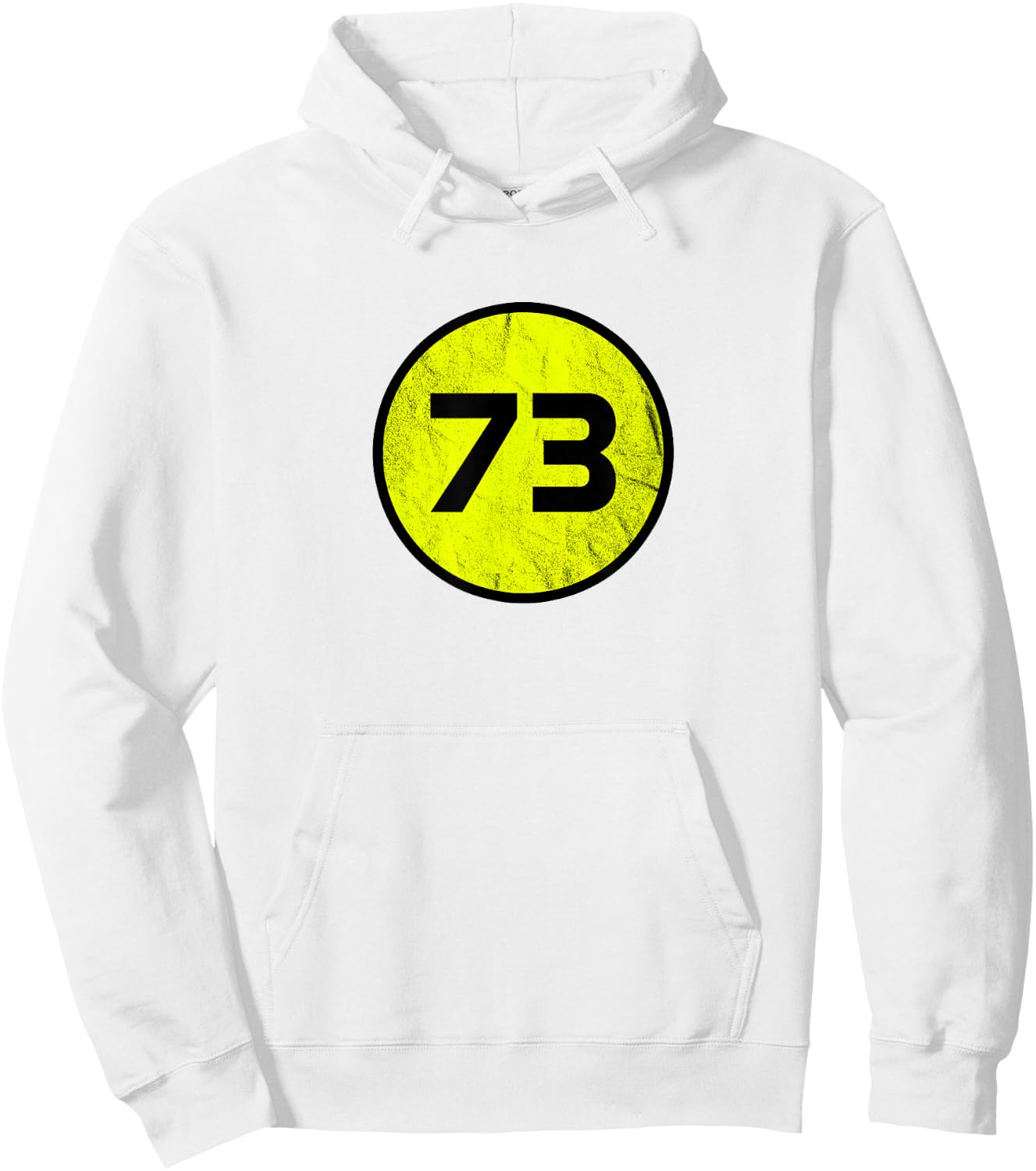 Number 73 Hoodie - Hoodie | White