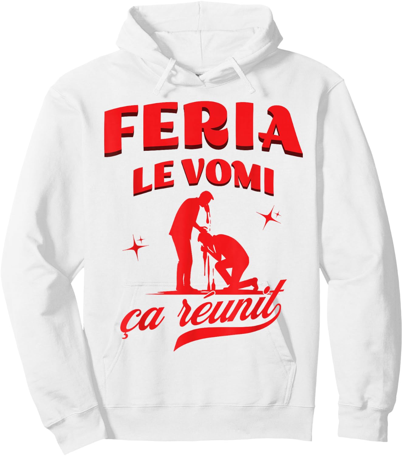 Feria Vomi the Aperitif without Moderation Basque Country Tapas , white, S Hoodie - Hoodie | White