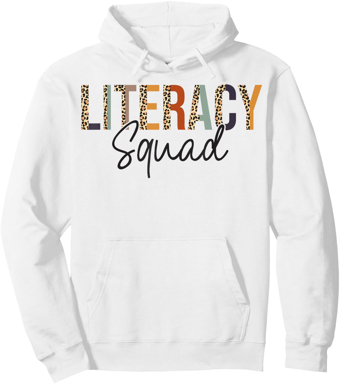 Literacy Squad Team Back To School Literacy Teacher Hoodie - Hoodie | White