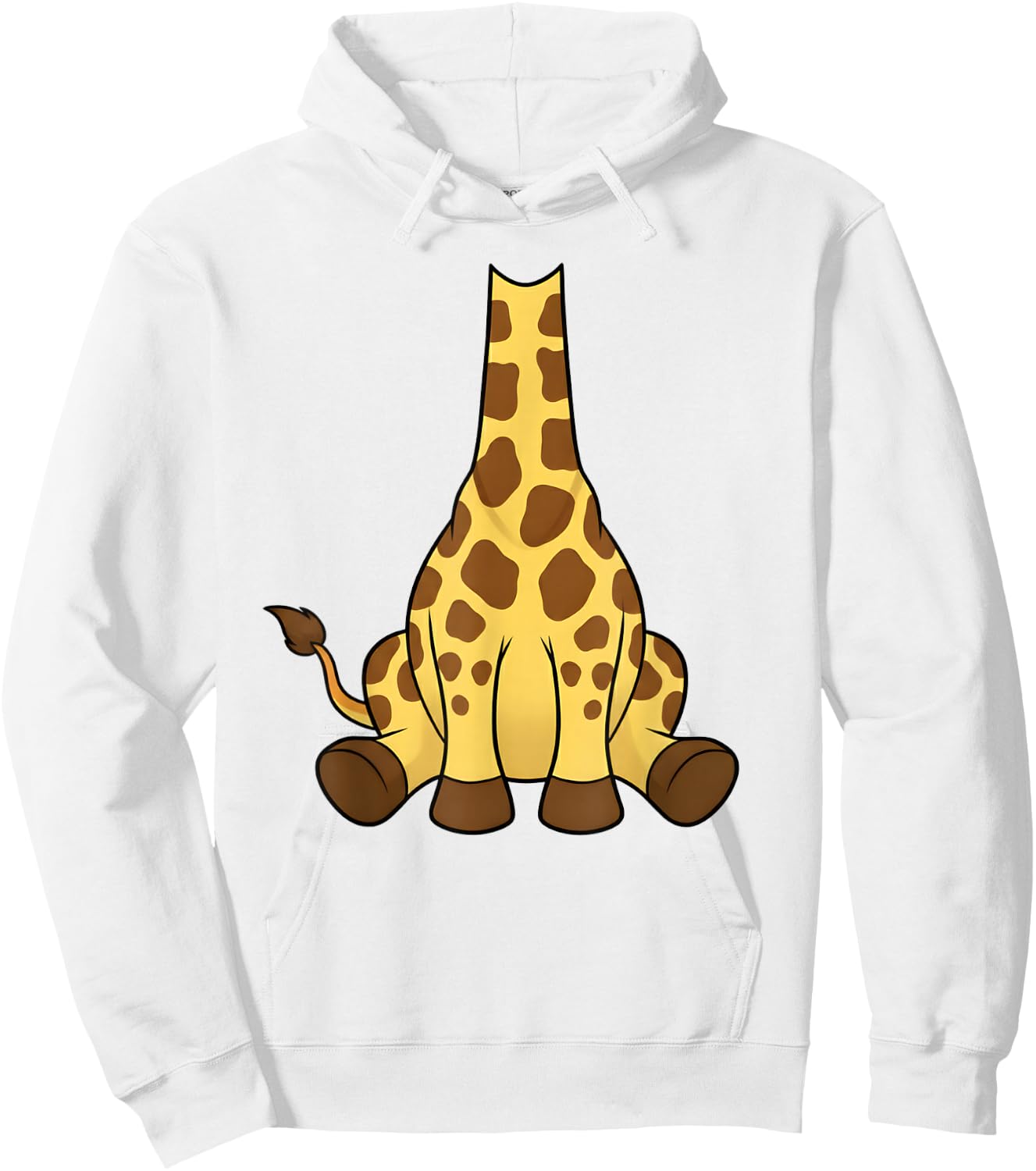 Giraffe Costume Adult Men Women Kids Boys Girls Halloween Hoodie - Hoodie | White