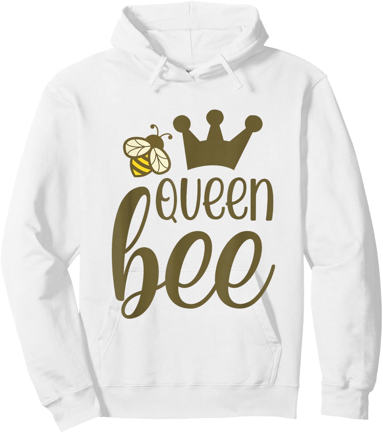 Bee Keeper Funny Saying Beekeeping Women Queen Bee Hoodie - Hoodie | White