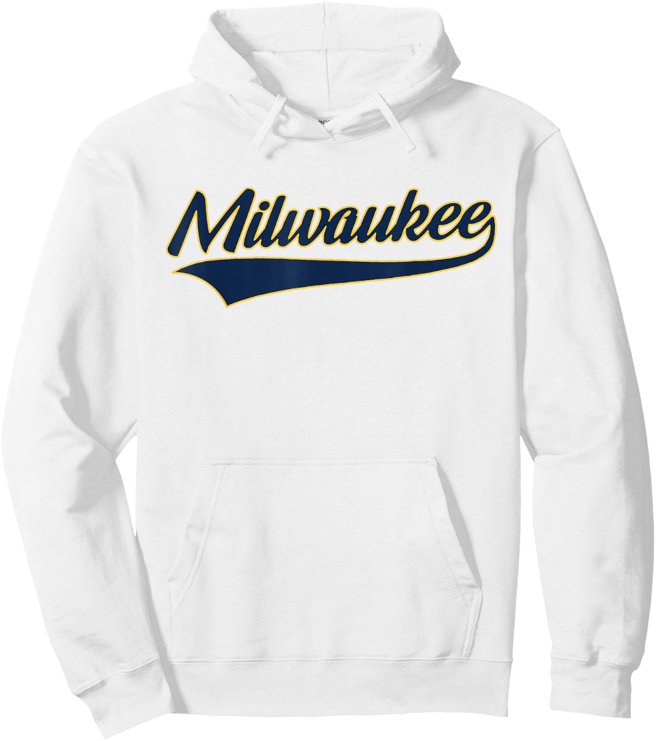 Milwaukee - Throwback Design - Classic Hoodie - Hoodie | White