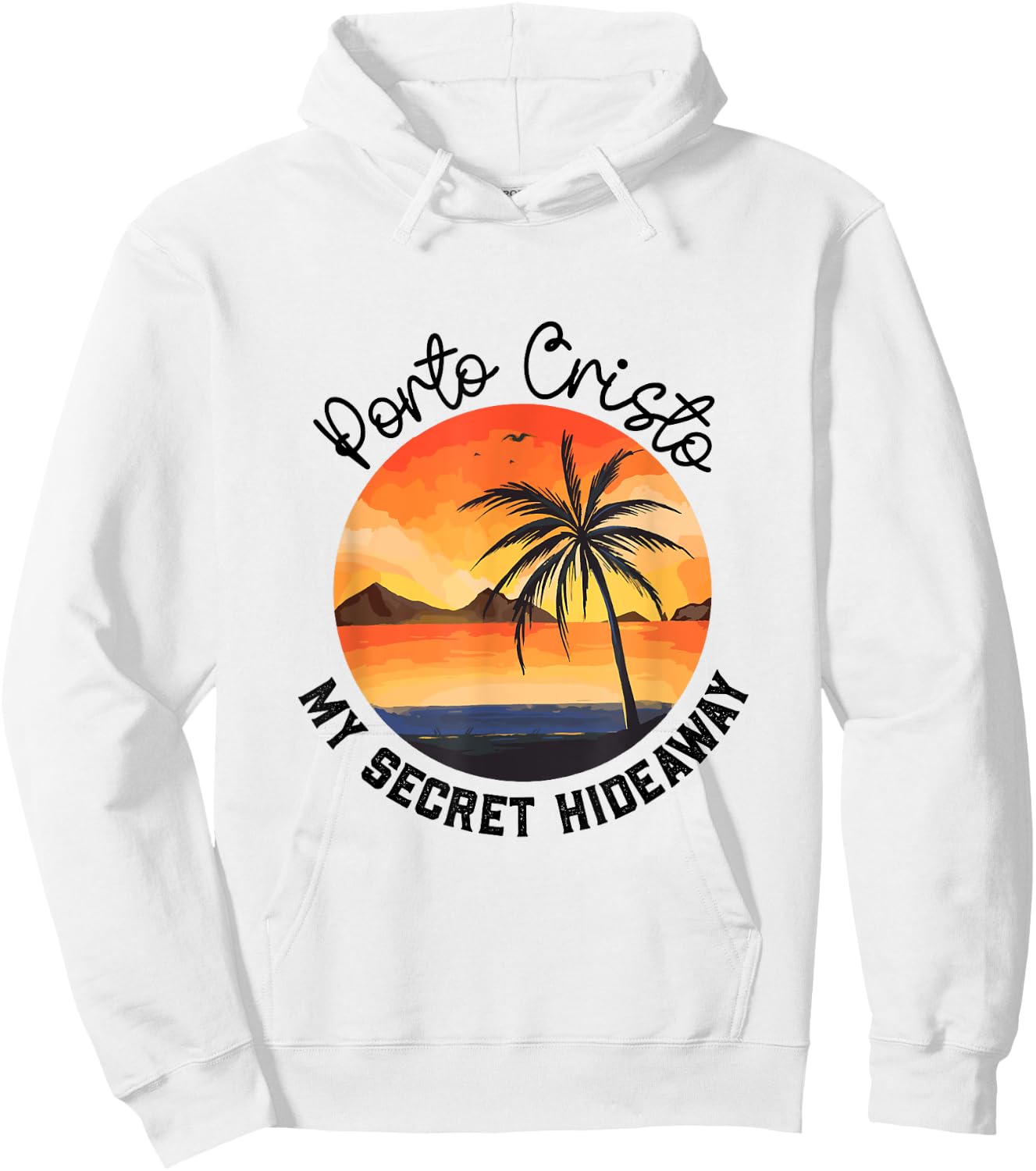 Secret Place Porto Cristo Hoodie - Hoodie | White
